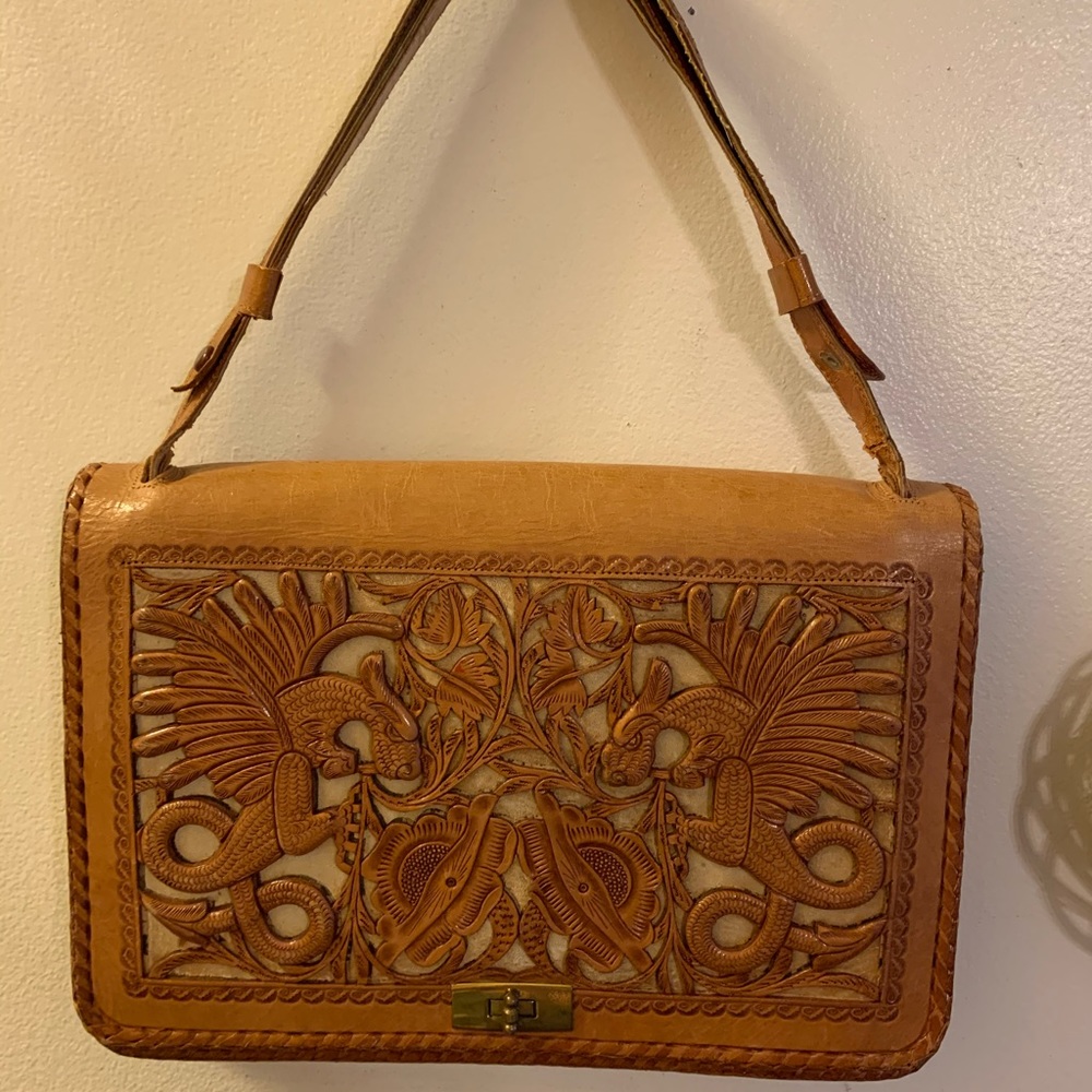 Vintage leather bag